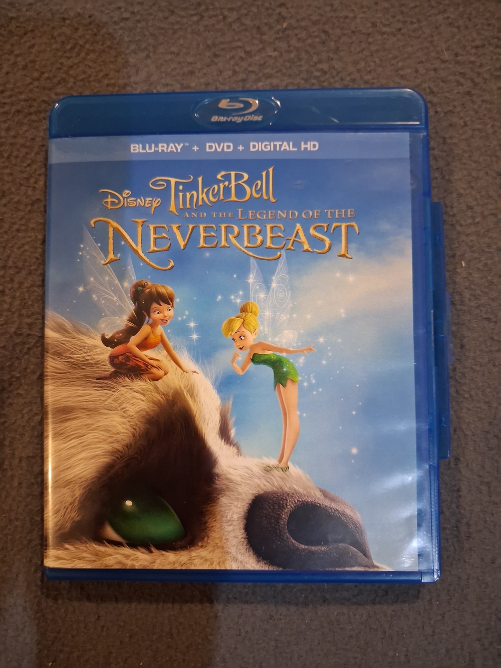 Tinker Bell And The Legend Of The Neverbeast Blu-ray And Dvd